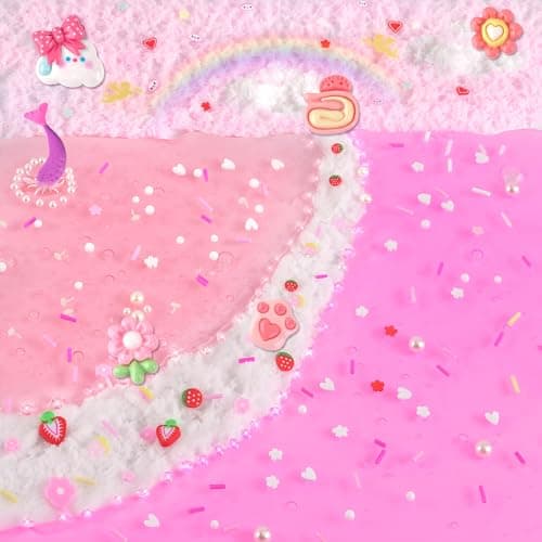 6 Pack Slimes, Pink Slime Kids, Cloud Slime kit for Girls Ages 8-12, Toys for Girls and Boys, for Kids Slime Set Party kit Goodie Bag Stuffers, 4 5 6 7 8 9 10 Year Old Girl Birthday Gift Cute Stuff - Image 2