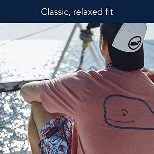 vineyard vines Men's Short-Sleeve Vintage Whale Pocket Tee, Jetty Red, X-Large - Image 3