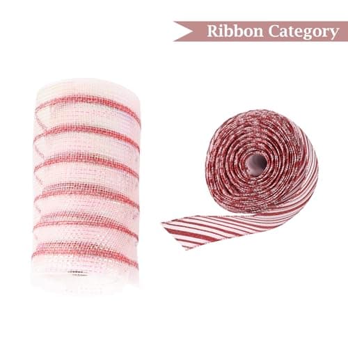 WBHome Decorated Artificial Christmas Tree Ornaments, Candy Cane Christmas Decorations, Ornaments Set (Tree is not Included) - Image 3