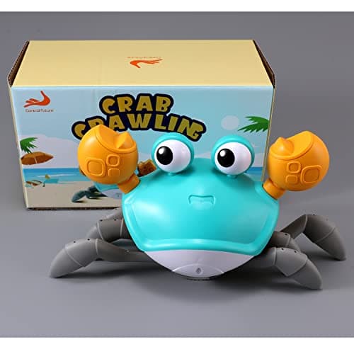 control future Crawling Crab Baby Toy - Infant Tummy Time Toys 3 4 5 6 7 8 9 10 11 12 Babies Boy 3-6 6-12 Learning Crawl 9-12 12-18 Walking Toddler 36 Months Old Music Development 1st Birthday Gifts - Image 8