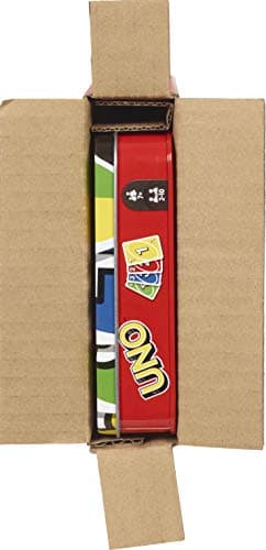 Mattel Games UNO Card Game in a Collectible Storage Tin for Kids, Adults, Families, Parties & Travel, 2 to 10 Players (Amazon Exclusive) (Amazon Exclusive) - Image 8