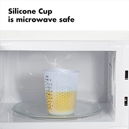 OXO Good Grips 3 Piece Squeeze & Pour Silicone Measuring Cup Set - Image 2