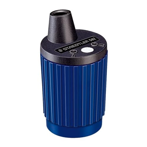 STAEDTLER Mars Lead Pointer - Precision Mechanical Pencil Sharpener with Auto-Stop for 2mm Pencils - Rotary Action with Dust Wiper & Adjustable Cone - Image 2