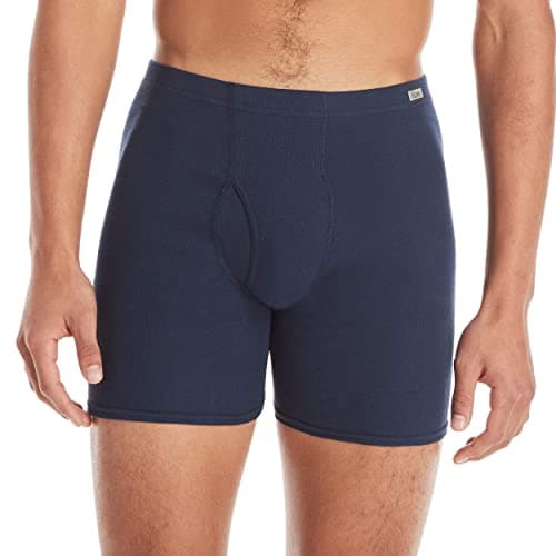 Hanes Men's Boxer Briefs, Cool Comfort Moisture-Wicking Breathable Underwear, Multi-Pack, Assorted-12, X-Large - Image 2