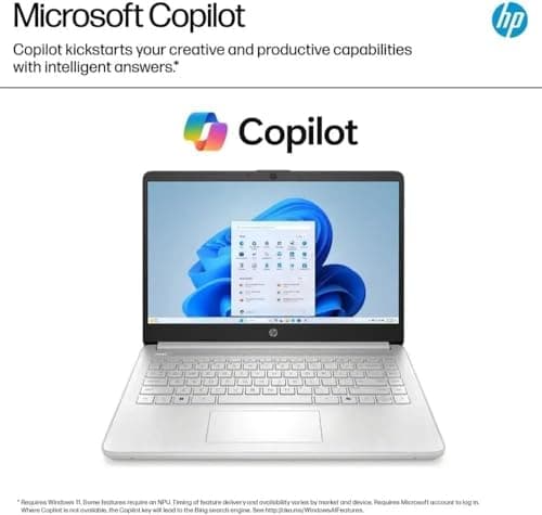 HP Student and Home Laptop with Free Microsoft 365, 16GB RAM, 1.1TB Storage (64GB SSD with 64GB External and 1TB Cloud Storage), Fast Intel Core, Win 11 w/o Earbuds – Perfect for Work & Play - Image 4