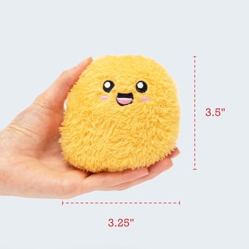 Emotional Support Chicken Nuggets by Relatable, Cuddly Stuffed Animals and Toys, Squishy Toys and Plushies, Great Gift Ideas for Loved Ones of All Ages, Includes 5 Plushies with Carrying Basket - Image 8