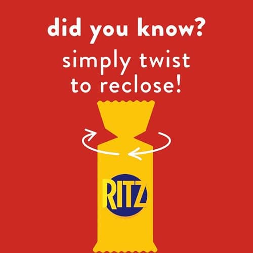 RITZ Fresh Stacks Original Crackers, Party Size, Travel Snacks, 23.7 oz (16 Multi Snack Packs) - Image 9