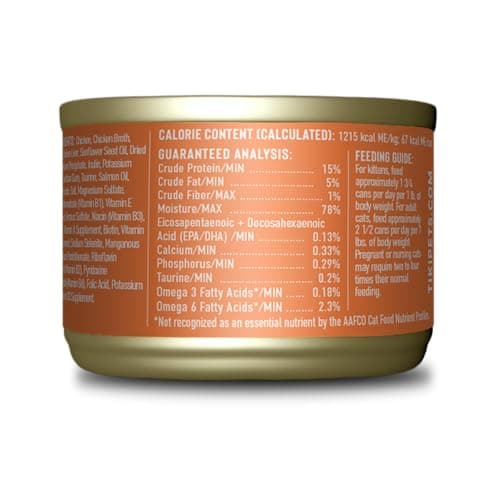 Tiki Cat Baby Mousse & Shreds, Chicken, Salmon, and Chicken Liver, High-Protein, Wet Cat Food for Kittens 4 Weeks+, 1.9 oz. Cans (Pack of 3) - Image 3