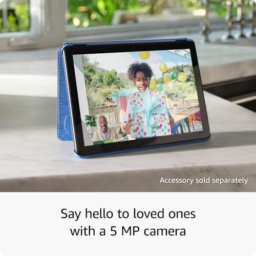 Amazon Fire HD 10 tablet (newest model) built for relaxation, 10.1" vibrant Full HD screen, octa-core processor, 3 GB RAM, 64 GB, Black - Image 5