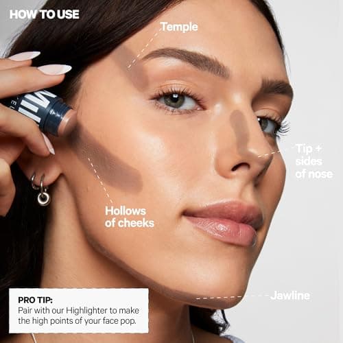 Milk Makeup Sculpt Stick – Cool-Toned Cream Contour Stick with Thyme Extract + Mango Butter – Hydrating, Buildable Formula Adds Depth + Dimension – Toasted (Light), 0.19 oz - Image 7