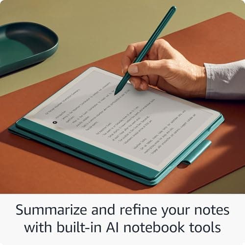 Amazon Kindle Scribe (64GB) - Your notes, documents and books, all in one place. With built-in AI notebook summarization. Includes Premium Pen - Tungsten - Image 3