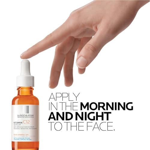 La Roche-Posay Pure Vitamin C Serum For Face With Hyaluronic Acid & Salicylic Acid, Hydrating & Brightening Serum, Boost Radiance & Reduce Wrinkles, Paraben Free - Image 9