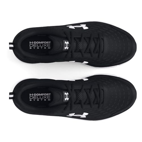 Under Armour Women's Charged Assert 10, (001) Black/Black/White, 7.5, US - Image 5