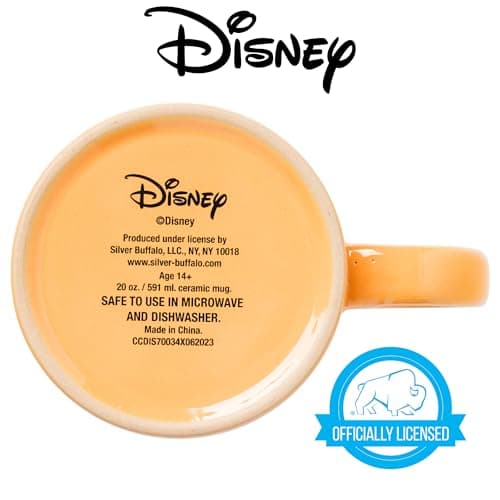 Silver Buffalo Disney Mickey Mouse Halloween Spooky Ghost Shadow Wax Resist Ceramic Mug, 20 Ounces - Image 4