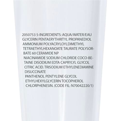 La Roche-Posay Toleriane Hydrating Gentle Face Cleanser, Hydrating Facial Cleanser With Niacinamide + Ceramides, Daily Face Wash For Dry Skin To Normal Skin, Sensitive Skin Tested, Fragrance Free - Image 11
