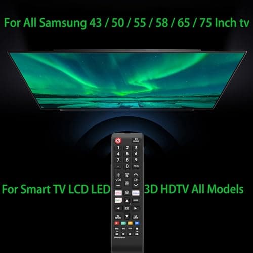 Universal Remote Control for All Samsung TV Remote Compatible All Samsung LCD LED HDTV 3D Smart TVs Models - Image 4