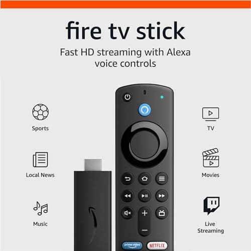 Amazon Fire TV Stick, sharp picture quality, fast streaming, free & live TV, Alexa Voice Remote with TV controls - Image 7