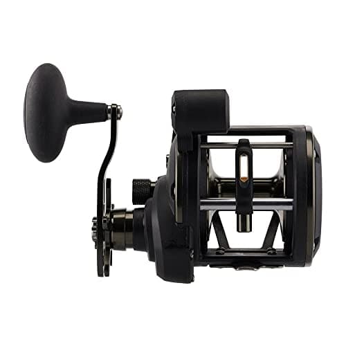 PENN Squall II Level Wind Conventional Fishing Reel,Black Gold, 30LWLC - Image 3