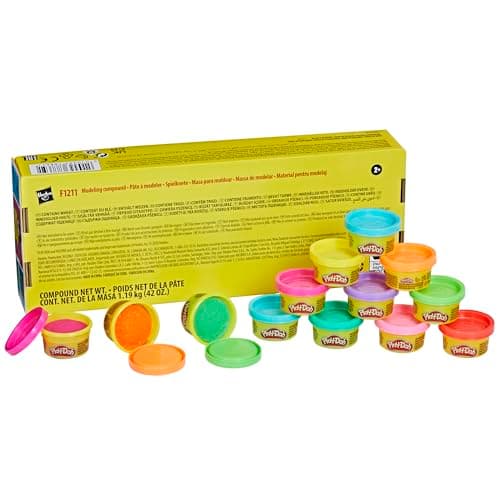Play Doh Bulk Handout 42-Pack of 1-Ounce Modeling Compound Cans, Non Candy Halloween Handout Toys & Party Favors, Kids Arts & Crafts, Preschool Toys, Ages 2+ (Amazon Exclusive) - Image 4