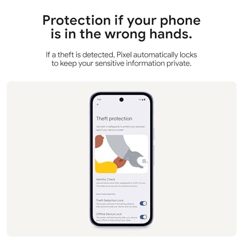 Google Pixel 9a with Gemini - Unlocked Android Smartphone with Incredible Camera and AI Photo Editing, All-Day Battery, and Powerful Security - Peony - 128 GB - Image 6