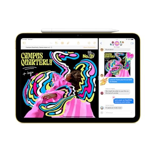 Apple iPad 11-inch: A16 chip, 11-inch Model, Liquid Retina Display, 128GB, Wi-Fi 6, 12MP Front/12MP Back Camera, Touch ID, All-Day Battery Life — Blue - Image 3