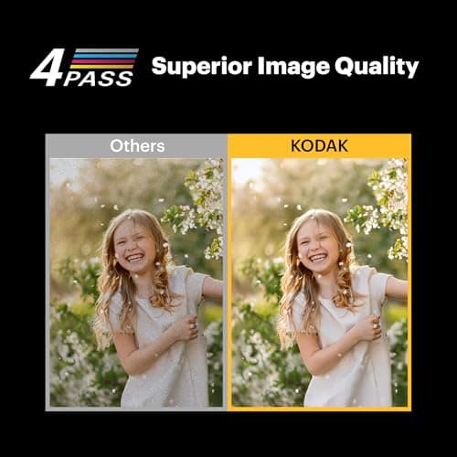 KODAK Mini Shot 2 Retro 4PASS 2-in-1 Instant Digital Camera and Photo Printer (2.1x3.4 inches) Initial 8 Sheets + 60 Sheets Bundle, White - Image 4