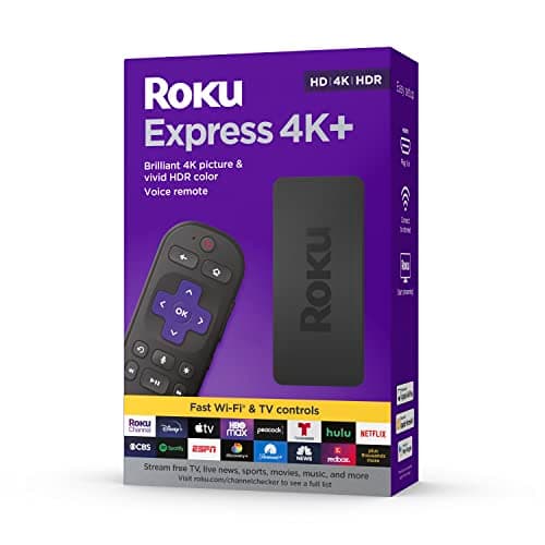 Roku Express 4K+ | Roku Streaming Device 4K/HDR with Voice Remote, Free & Live TV - Image 7