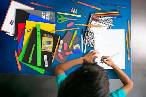 Trail maker 45 Piece School Supply Kit Grades K-12 - School Essentials Includes Folders Notebooks Pencils Pens and Much More! - Image 5