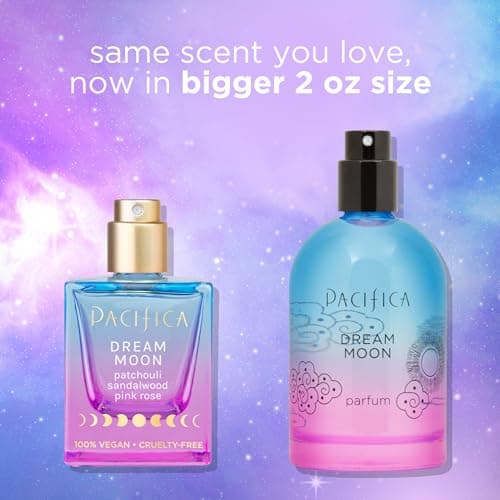 Pacifica Dream Moon Womens Spray Perfume 1 fl oz – Long-Lasting Floral Woody Fragrance for Her - Rose, Patchouli, Sandalwood – 100% Vegan, Cruelty-Free, Phthalate-Free Fragrance - Image 17