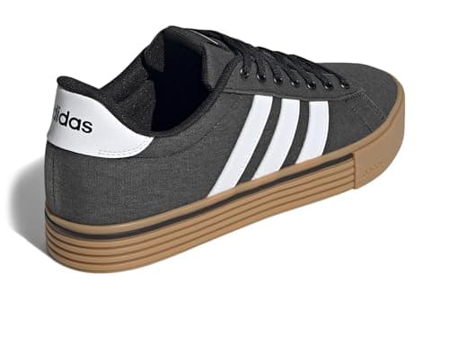 adidas Men's Daily 4.0 Sneaker, Black/White/Gum, 12 - Image 5