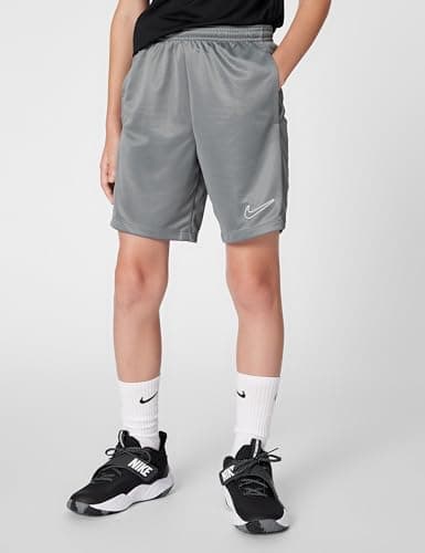 Nike Unisex Kids Trophy23 Dri-Fit Training Shorts, Smoke Grey/Smoke Grey/White, X-Large - Image 4