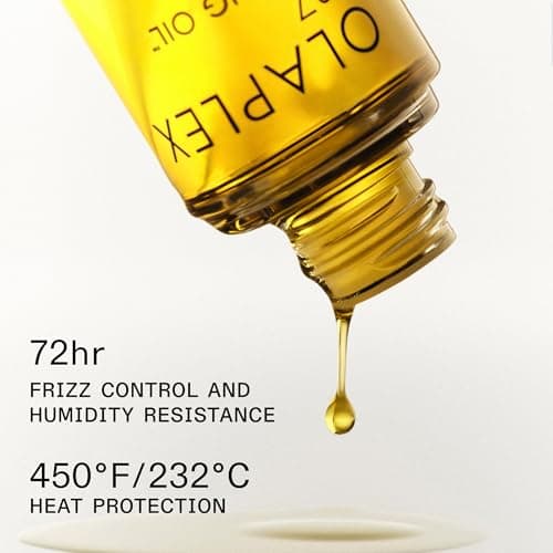 Olaplex No. 7 Bonding Oil, Concentrated High Shine Oil, Heat Protectant, Visibly Smooths & Softens Hair, Added Color Vibrancy, Up to 72 Hour Frizz Control, For All Hair Types, 1 fl oz - Image 2