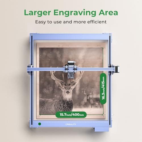 Creality Falcon 5W Laser Engraver Machine, 72w High Precision 0.06mm Laser Cutter and Engraving Machine for Wood Leather Acrylic Glass, 10000mm/min, Offline Usage, CNC Laser Engraver - Image 2