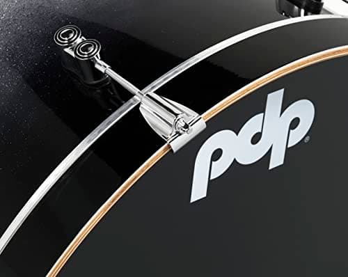 PDP By DW 7-Piece Concept Maple Shell Pack with Chrome Hardware Silver to Black Fade - Image 2