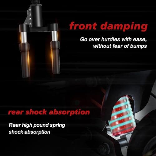 10inch Adult Electric Scooter with Seat,3200W Dual Motor with NFC, Smart 4.8-inch Large Screen Center Control, Top Speed 45 MPH & 62 Miles Range,Shipped from USA - Image 4