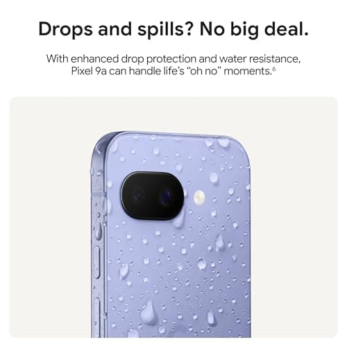 Google Pixel 9a with Gemini - Unlocked Android Smartphone with Incredible Camera and AI Photo Editing, All-Day Battery, and Powerful Security - Peony - 128 GB - Image 5