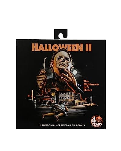 NECA - Halloween 2: Michael Myers & Dr Loomis Action Figure 2-Pack - Image 3