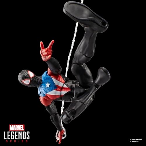 Marvel Legends Series Gamerverse Miles Morales Boricua Suit, Spider-Man 2 Video Game-Inspired Collectible 6 Inch Action Figure - Image 4