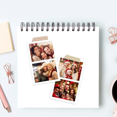 KODAK Mini Shot 2 Retro 4PASS 2-in-1 Instant Digital Camera and Photo Printer (2.1x3.4 inches) Initial 8 Sheets + 60 Sheets Bundle, White - Image 9
