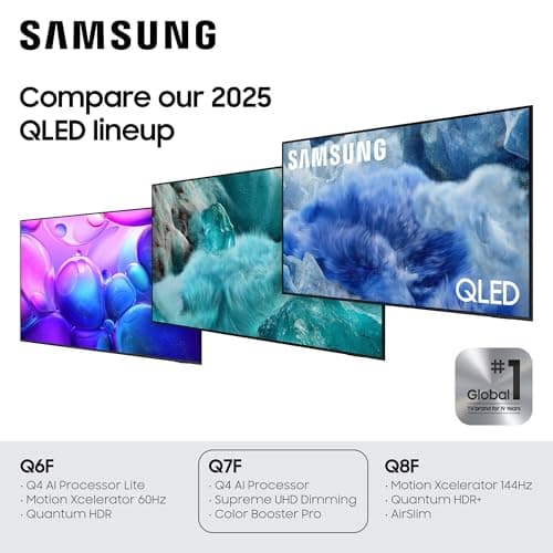 Samsung 55-Inch Class QLED Q7F Series Samsung Vision AI Smart TV (2025 Model, 55Q7F) Quantum HDR, Object Tracking Sound Lite, Q4 AI Gen1 Processor, 4K upscaling, Gaming Hub, Alexa Built-in - Image 5