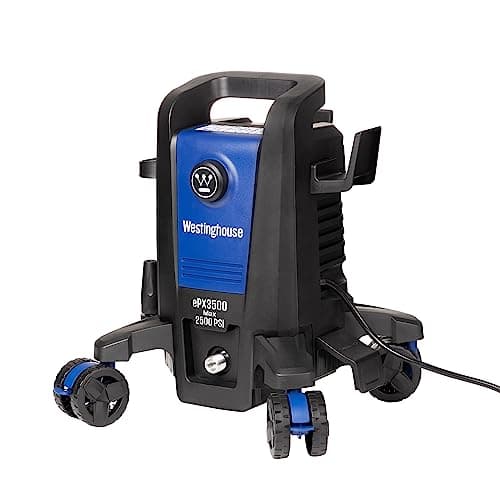 Westinghouse ePX3500 Electric Pressure Washer, 2500 Max PSI 1.76 Max GPM with Anti-Tipping Technology, Onboard Soap Tank, Pro-Style Steel Wand, 5-Nozzle Set, for Cars/Fences/Driveways/Home/Patios - Image 10