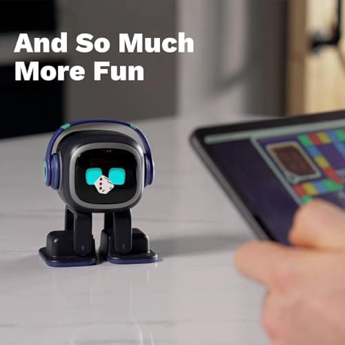 EMOPET AI Desk Robot Companion - ChatGPT Enabled with Voice Commands & Dancing, Interactive AI Robot Pet with Personality, for Adults and Kids - Image 5