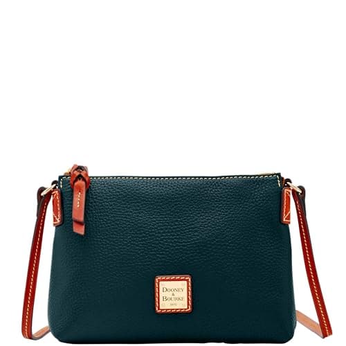 Dooney & Bourke Handbag, Pebble Grain Crossbody Pouchette - Black