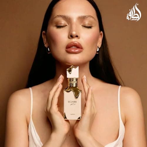 Lattafa Eclaire - Vanilla, Caramel, Sweet, Floral - Eau de Parfum Long-Lasting Fragrance for Women, 3.40 Ounce / 100 ml - Image 6