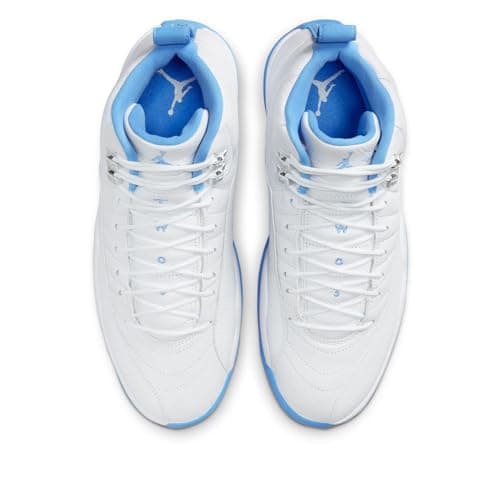 WHITE AND UNIVERSITY BLUE AIR JORDAN 12 RETRO - Image 4