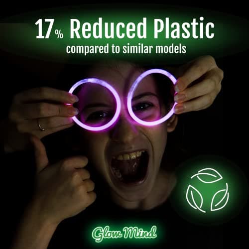 400 Ultra Bright Glow Sticks Bulk - Halloween Glow in the Dark Party Supplies Pack - 8" Glowsticks Easter Party Favors with Bracelets and Necklaces - Image 6