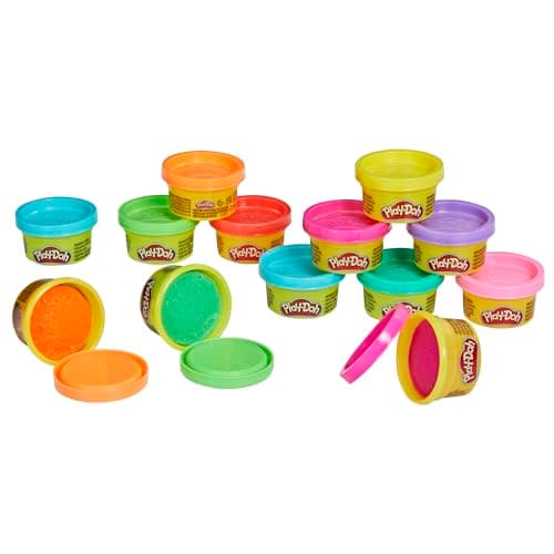 Play Doh Bulk Handout 42-Pack of 1-Ounce Modeling Compound Cans, Non Candy Halloween Handout Toys & Party Favors, Kids Arts & Crafts, Preschool Toys, Ages 2+ (Amazon Exclusive) - Image 2