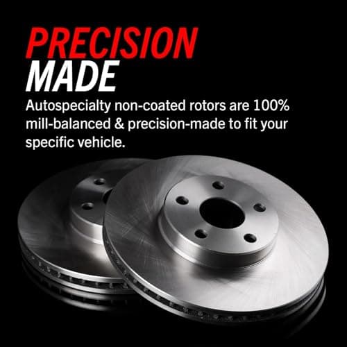 Power Stop KOE7501 Autospecialty Front and Rear Replacement Brake Kit-OE Brake Rotors & Ceramic Brake Pads For Volkswagen Passat 2015-2020 [Model Specific] - Image 5