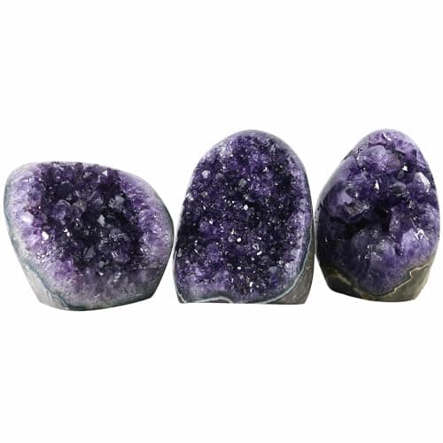 Nvzi Amethyst Crystal Rock, Real Amethyst Stone, Amathesis Crystal Cluster Geode, Purple Crystals and Healing Stones, Amatista Piedra Natural, Cuarzos Originales De Energia Y Piedras, Columnar(1.1LB) - Image 6