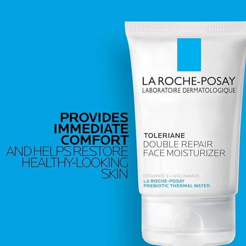 La Roche-Posay Toleriane Double Repair Face Moisturizer, Daily Moisturizer Face Cream with Ceramide and Niacinamide for All Skin Types, Oil Free, Fragrance Free - Image 5